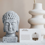 Globleland Custom PVC Plastic Clear Stamps, for DIY Scrapbooking, Photo Album Decorative, Cards Making, Buddha Pattern, 160x110x3mm