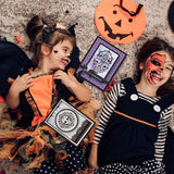 Globleland Halloween, Dia De Los Muertos, Skeleton Stamp Clear Silicone Stamp Seal for Card Making Decoration and DIY Scrapbooking