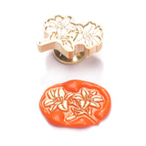 Flower Pattern Shaped Wax Seal Stamps