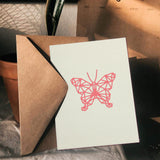 Globleland Carbon Steel Cutting Dies Stencils, for DIY Scrapbooking/Photo Album, Decorative Embossing DIY Paper Card, Includes Butterflies, Rabbits, Hummingbirds, Deer