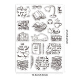 Globleland PVC Stamps, for DIY Scrapbooking, Photo Album Decorative, Cards Making, Stamp Sheets, Film Frame, Book, 21x14.8x0.3cm