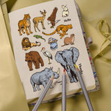 Elephant PVC Stamps