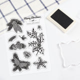 Pine Cones, Wolf Bones Silicone Stamp Seal for Card Making Decoration and DIY Scrapbooking