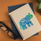 Globleland Elephant and Giraffe Carbon Steel Cutting Dies Stencils, for DIY Scrapbooking/Photo Album, Decorative Embossing DIY Paper Card