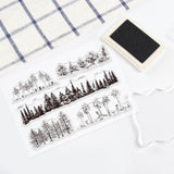 Globleland Tree Silicone Stamp Seal for Card Making Decoration and DIY Scrapbooking