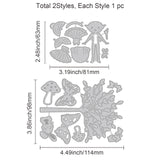 Globleland Fairy and Tree Carbon Steel Cutting Dies Stencils, for DIY Scrapbooking/Photo Album, Decorative Embossing DIY Paper Card