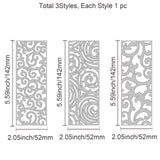 Globleland Branches and Vines Frame Carbon Steel Cutting Dies Stencils, for DIY Scrapbooking/Photo Album, Decorative Embossing DIY Paper Card