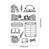 Book Clear Stamps