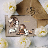 Globleland Custom PVC Plastic Clear Stamps, for DIY Scrapbooking, Photo Album Decorative, Cards Making, Lion, 160x110x3mm