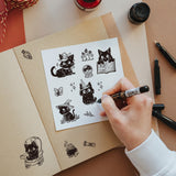 Cat Shape Clear Stamps