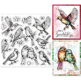 Bird PVC Plastic Stamps