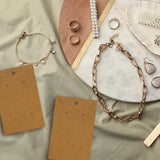 Globleland Cutting Dies Leather Earring Display Card Leather Die Cuts Metal Earring Die Cuts for Making Cards DIY Crafts Scrapbooking Photo Album