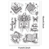 Globleland Custom PVC Plastic Clear Stamps, for DIY Scrapbooking, Photo Album Decorative, Cards Making, Book, 160x110x3mm