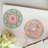 Magic Circle PVC Stamp, 4Pcs/Set