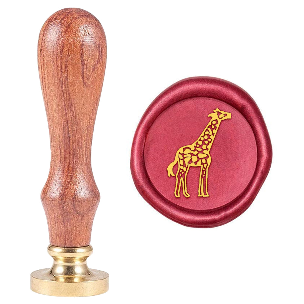 Wax Seal Stamp Giraffe Animal