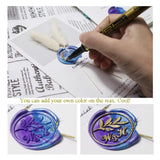 Ice Crystals Wax Seal Stamp