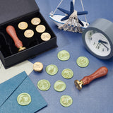 8pcs Wax Seal Stamp Heads Set (Sports Series)