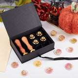 8pcs Wax Seal Stamp Heads Set (Moon Theme)