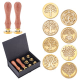 8pcs Tree of Life Wax Seal Stamp Heads Set