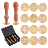 12PCS Wax Seal Stamp Set(Butterfly Theme)