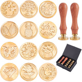 12PCS Wax Seal Stamp Set