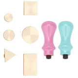 6pcs Blank Wax Sealing Stamp Set