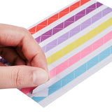 Globleland DIY Frame Scrapbook, Photo Album Corner Plastic Stickers, Mixed Color, 12x15.5mm, 22x20mm, 30sheets, 1Set/Set