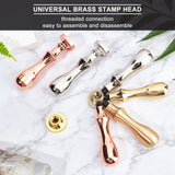 Brass Replacement Stamp Handle(sliver)
