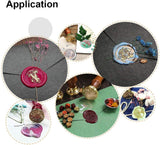 Greenish Lily Flower Pattern Wax Seal Stamp