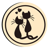 Cat Shape Wax Seal Stamps