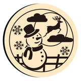 Snowman Wax Seal Stamps