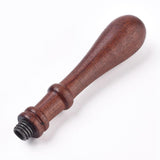 80mm long, 18mm wide Burly Wood Pear Wood Handle