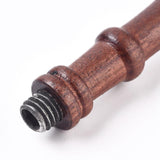 80mm long, 18mm wide Burly Wood Pear Wood Handle