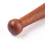 80mm long, 13.5mm wide Burly Wood Pear Wood Handle