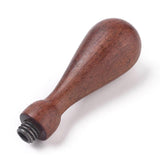62.5mm long, 21.5mm wide Burly Wood Pear Wood Handle
