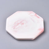 Pink Octagon Marble Wax Seal Mat