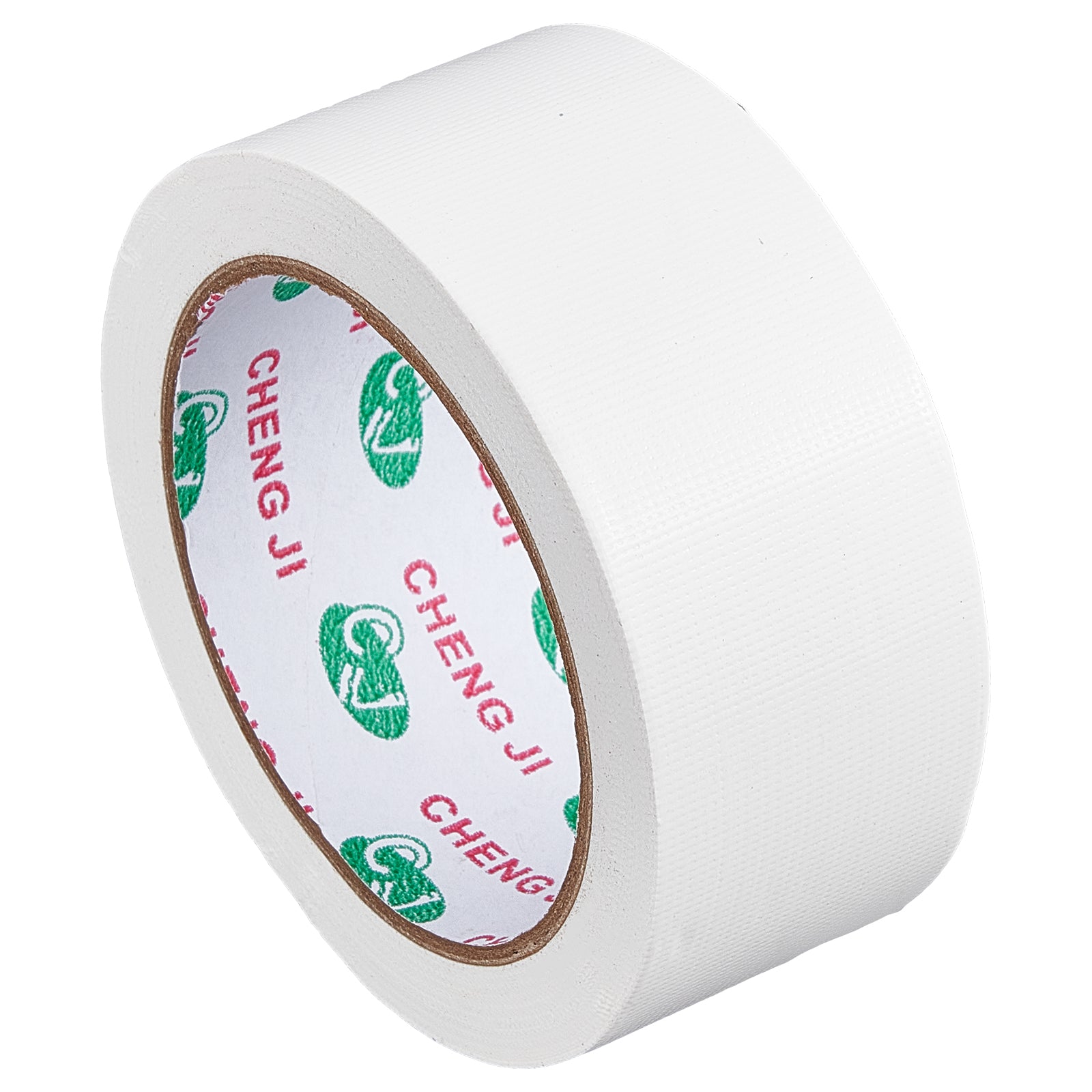 Globleland PE & Gauze Adhesive Tapes for Fixing Carpet, Bookbinding Repair Cloth Tape, White, 4.5cm, about 20m/roll