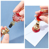 Transparent Cute Wax Sealing Stamps Removable Handle