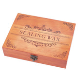 Wax Seal Stamp Wooden Gift Box,Empty Box