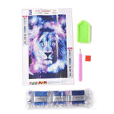Globleland 5D DIY Diamond Painting Family Theme Canvas Kits, Word Welcome to our HOME, with Resin Rhinestones, Diamond Sticky Pen, Tray Plate and Glue Clay, Leaf Pattern, 30x40x0.02cm, 2Set/Pack