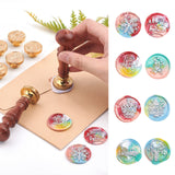 8PCS  Wax Seal Stamp Set(Christmas Theme)