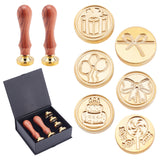 6PCS Wax Seal Stamp Set(Birthday Theme)