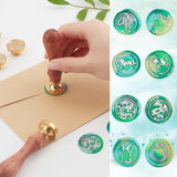 8PCS Wax Seal Stamp Heads Set(Animal Series)