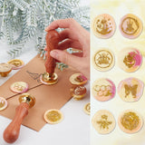 8PCS Wax Seal Stamp Set(Insect Series)