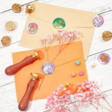 8PCS Wax Seal Stamp Heads Set(Flower Series)