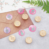 6PCS Vintage Wax Seal Stamp Heads Set(Flower Mushroom Pineapple)