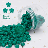 Wax Seal Stamp Wax Sealing Kit(Dark Green)