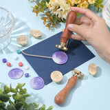 6pcs Wax Seal Stamp Moon Set (Moon Cat, Moon Crystal, Moon Stars, Moon Crow)