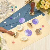 6pcs Wax Seal Stamp Moon Set (Moon Cat, Moon Crystal, Moon Stars, Moon Crow)