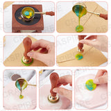 Animal Theme 6PCS Sealing Wax Stamp Heads Set